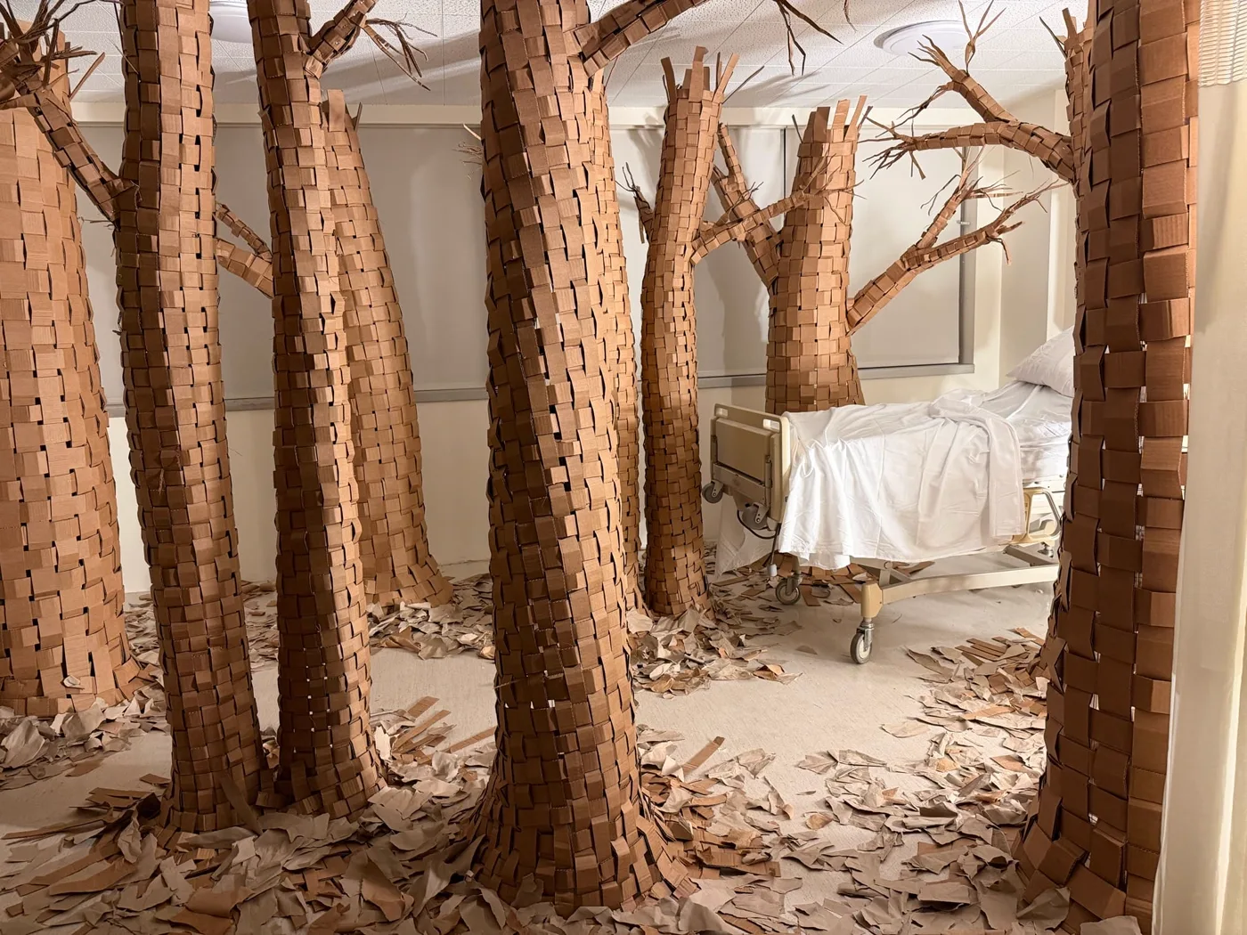 Seventy artists, eighty rooms, one vacant hospital