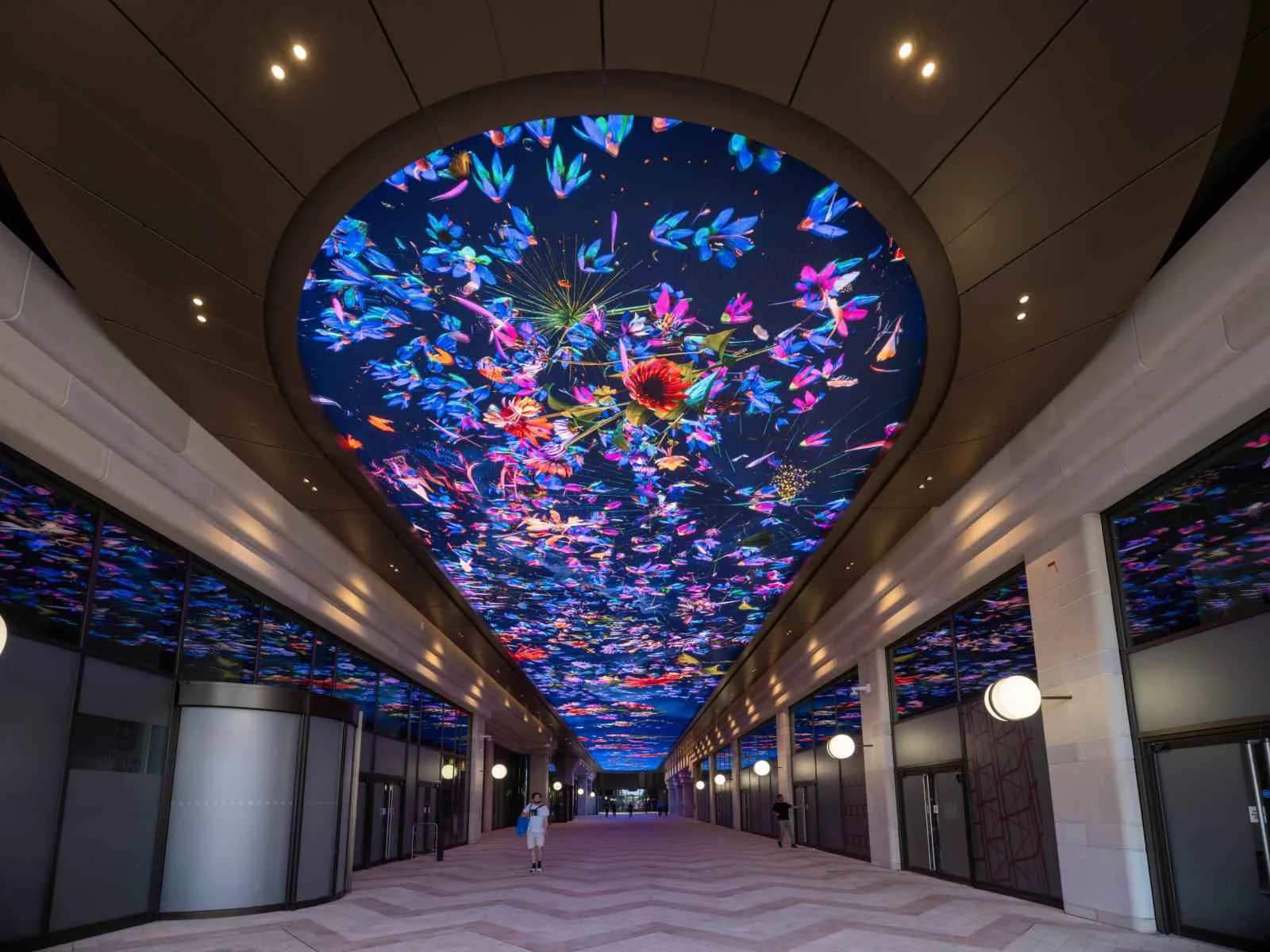 The ceiling everyone finally looks at