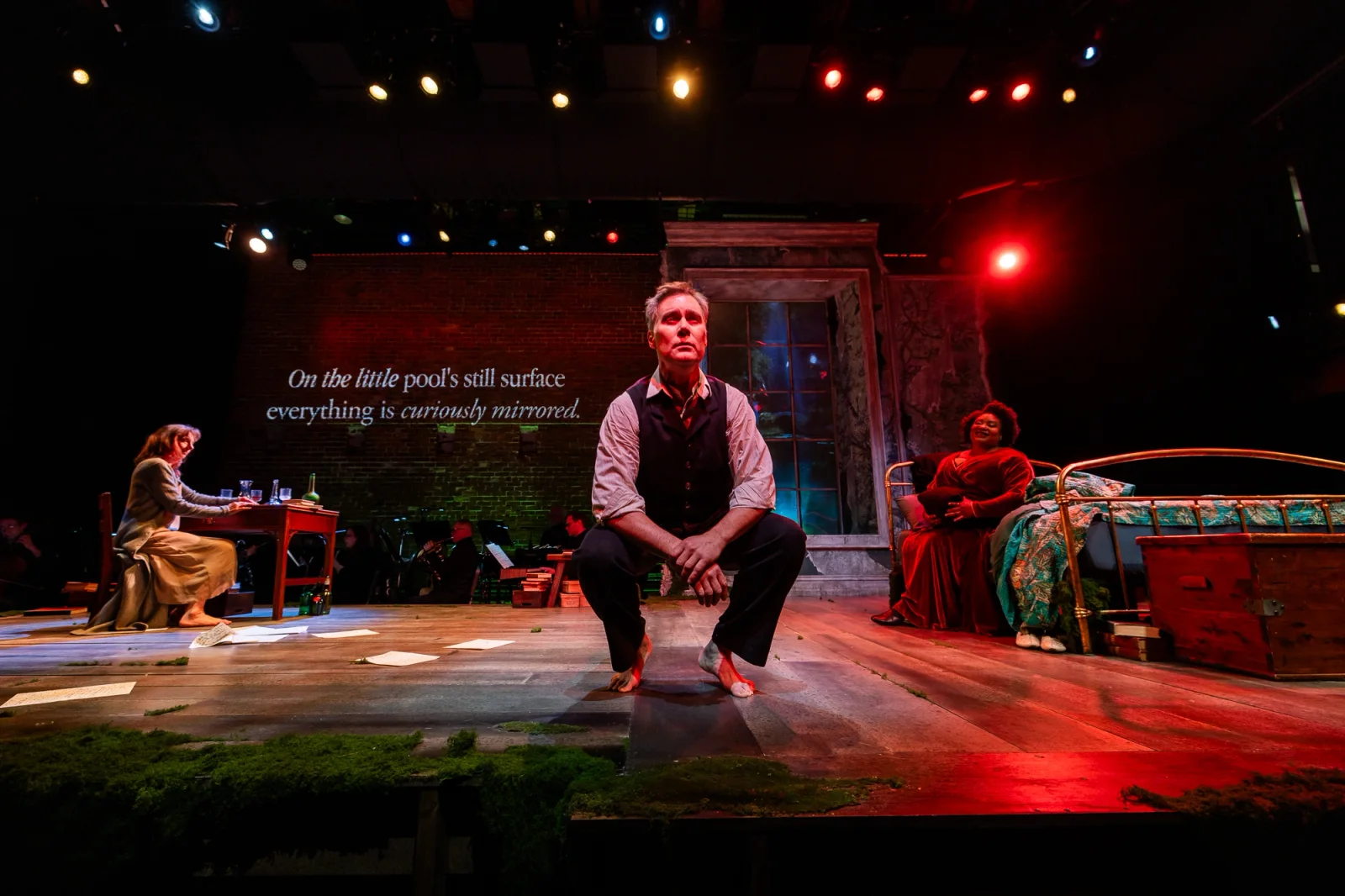 MASARY Studios — supertitles as scenery at Boston Lyric Opera